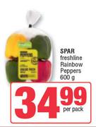 Spar Freshline Rainbow Peppers-600g Per Pack