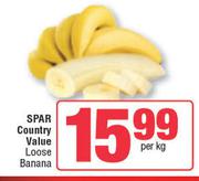 Spar Country Value Loose Banana-Per Kg
