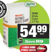 Spar White Sugar-2.5Kg