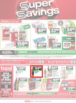 SPAR & SUPERSPAR Mthatha : Super Savings (09 March - 22 March 2026), page 8