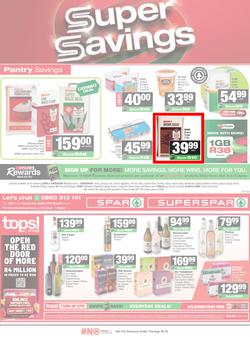SPAR & SUPERSPAR Mthatha : Super Savings (09 March - 22 March 2026), page 8