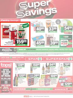 SPAR & SUPERSPAR Mthatha : Super Savings (09 March - 22 March 2026), page 8