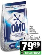 Omo Auto Regular Washing Powder Only-2kg Each