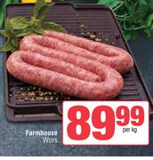 Farmhouse  Wors-Per kg