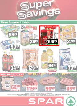 SPAR & SUPERSPAR KwaZulu-Natal (Town) : Super Savings (09 March - 22 March 2026), page 1