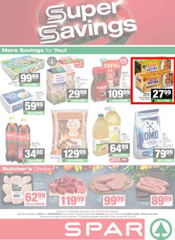 SPAR & SUPERSPAR KwaZulu-Natal (Town) : Super Savings (09 March - 22 March 2026), page 1