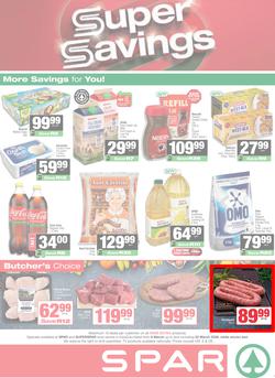 SPAR & SUPERSPAR KwaZulu-Natal (Town) : Super Savings (09 March - 22 March 2026), page 1