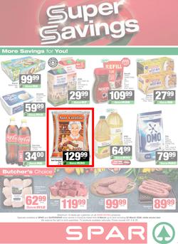 SPAR & SUPERSPAR KwaZulu-Natal (Town) : Super Savings (09 March - 22 March 2026), page 1