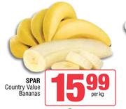 Spar Country Value Bananas-Per Kg