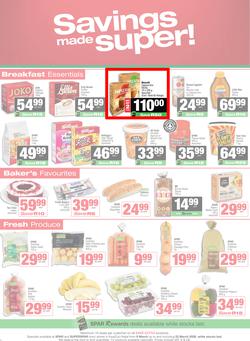 SPAR & SUPERSPAR KwaZulu-Natal (Town) : Super Savings (09 March - 22 March 2026), page 2