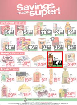 SPAR & SUPERSPAR KwaZulu-Natal (Town) : Super Savings (09 March - 22 March 2026), page 2