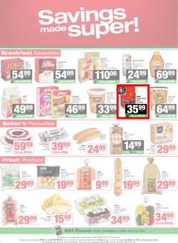 SPAR & SUPERSPAR KwaZulu-Natal (Town) : Super Savings (09 March - 22 March 2026), page 2