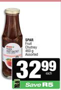 Spar Fruit Chutney Assorted-460g Each