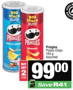 Pringles Potato Chips Assorted-For Any 2 x 165g