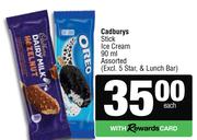Cadburys Stick Ice Cream Assorted-90ml Each