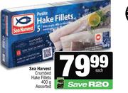 Sea Harvest Crumbed Hake Fillets Assorted-400g Each