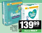 Pampers Baby Wipes Assorted-224s/256s Per Pack