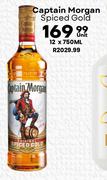 Captain Morgan Spiced Gold-750ml