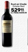 Rust En Vrede Estate Red-750ml