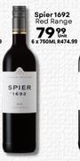 Spier 1692 Red Range-750ml