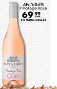 Alvi's Drift Pinotage Rose-750ml