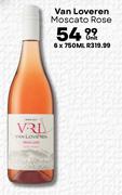 Van Loveren Moscato Rose-750ml