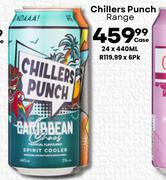 Chillers Punch Range-24 x 440ml