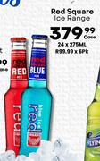 Red Square Ice Range-24 x 275ml