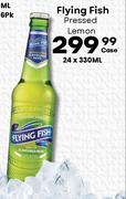 Flying Fish Pressed Lemon-24 x 330ml