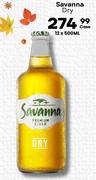 Savanna Dry-12 x 500ml