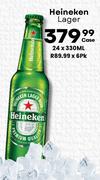 Heineken Lager-24 x 330ml