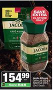 Jacobs Kronung Coffee Jar 200g Or Refill Pack 230g