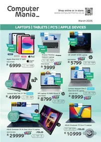 Computer Mania : Laptops & Devices (01 March - 31 March 2026)