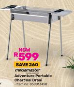 Megamaster Adventure Portable Charcoal Braai 850013458