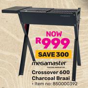 Megamaster Crossover 600 Charcoal Braai 850000392