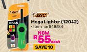 Bic Mega Lighter 12042 548584