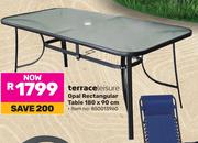 Terrace Leisure Opal Rectangular Table 180 x 90cm 850013960