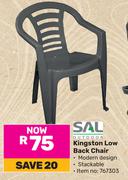 Sal Kingston Low Back Chair 767303