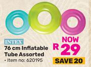 Intex 76cm Inflatable Tube Assorted 620195