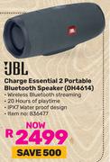 JBL Charge Essential 2 Portable Bluetooth Speaker OH4614 836477