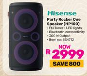 Hisense Party Rocker One Speaker HP100 834712