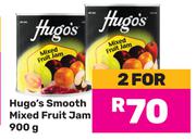 Hugo's Smooth Mixed Fruit Jam-For 2 x 900g