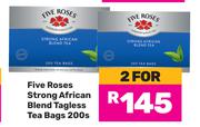 Five Roses Strong African Blend Tagless Teabags-For 2 x 200s