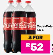 Coca Cola-For 3 x 1.5Ltr