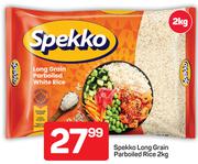 Spekko Long Grain Parboiled Rice-2kg