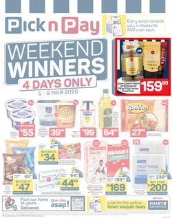 Pick n Pay : Weekend Winners (05 March - 08 March 2026), page 1