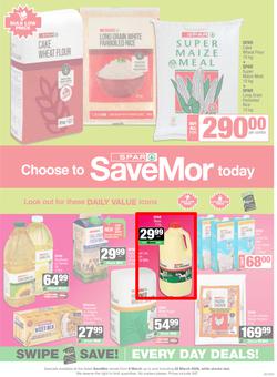 SPAR Eastern Cape SaveMor : Choose To Savemor Today (09 March - 22 March 2026), page 1