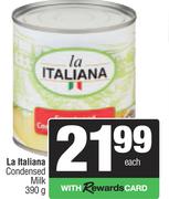 La Italiana Condensed Milk-390g