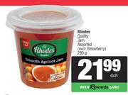 Rhodes Quality Jam Assorted-290g