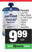 Parmalat Low Fat Dairy Snack Or Full Cream Yoghurt Pouch-100g